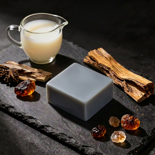 Donkey Milk Soap - Sandalwood & Myrrh-100g