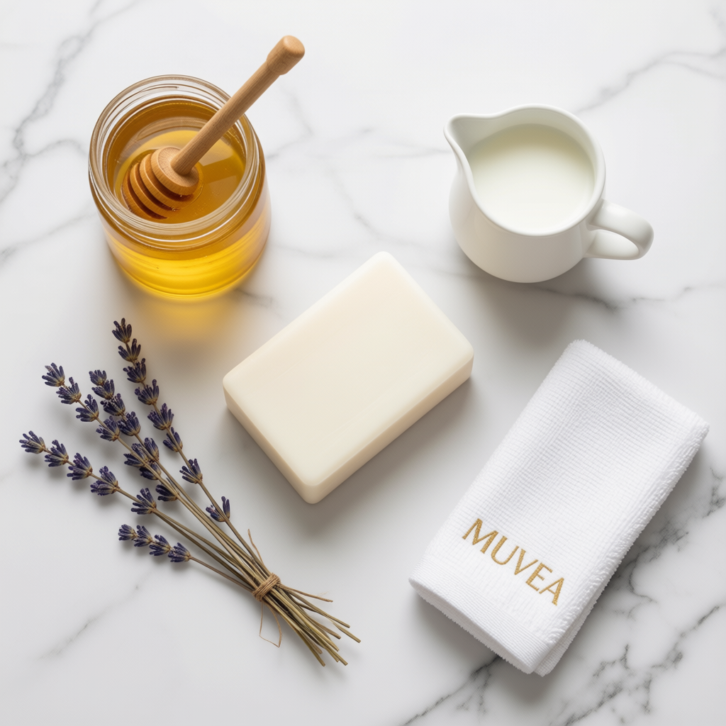 Donkey Milk Soap -  Milk & Honey - 100g